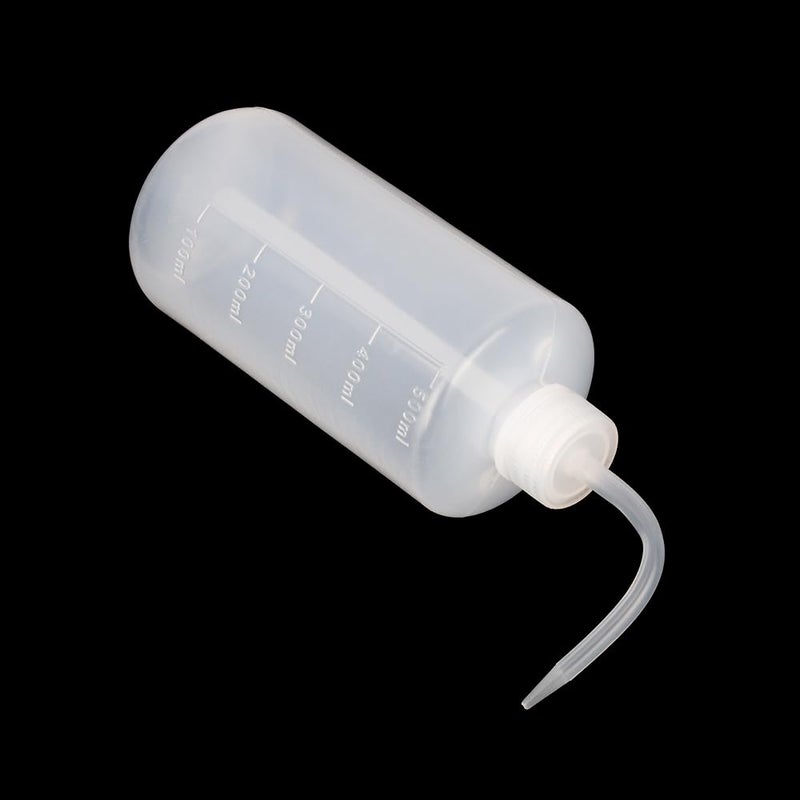stonylab Chemical Wash Bottle, 2-Pack Plastic Safety Lab Squeeze Wash Bottle, LDPE with Narrow Mouth, 500 ml (16 oz)/2 Bottle - Image 5